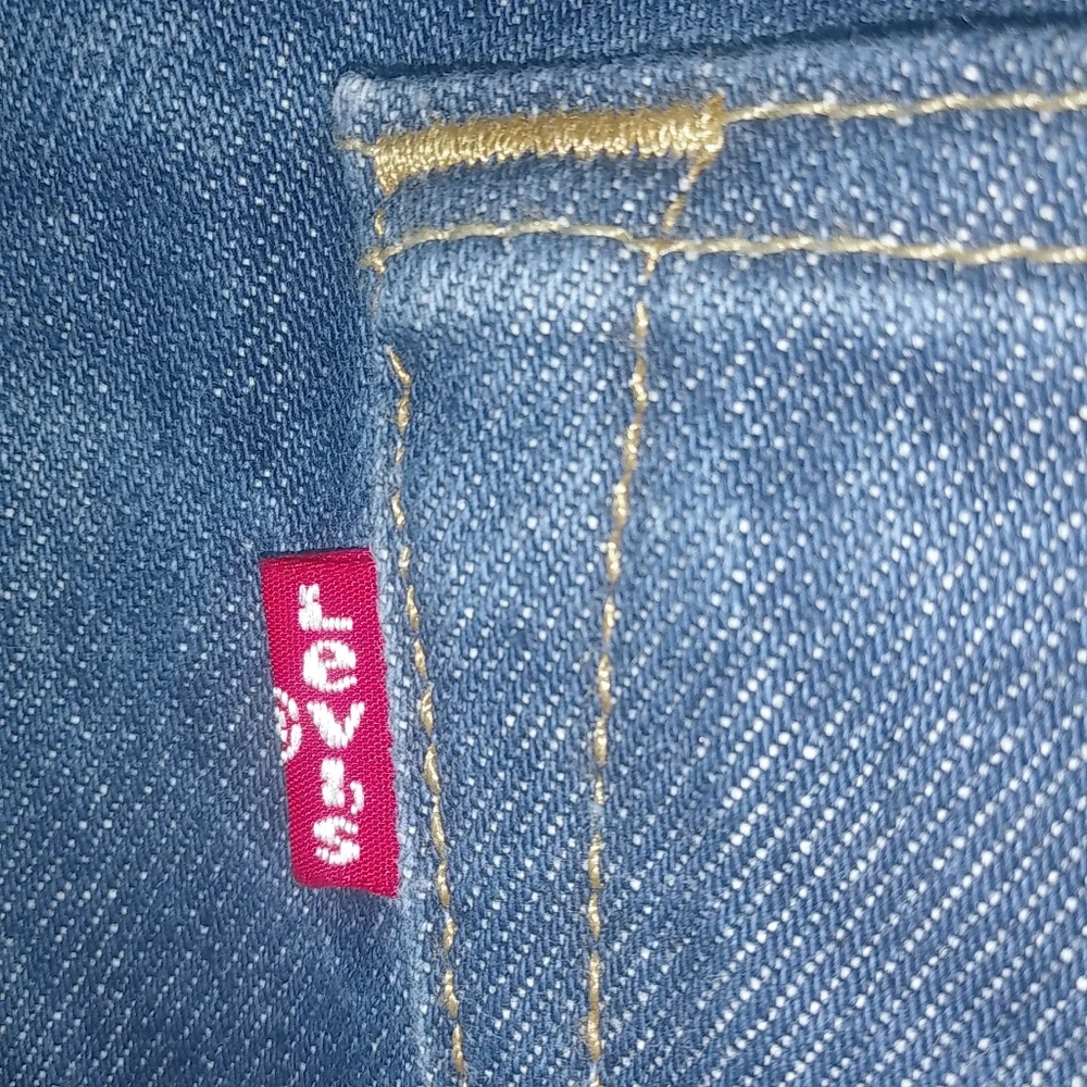 Levis 501 Mens 54x30 Dark Wash Straight Button Fly Jeans - Picture 8 of 15